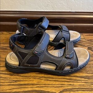 Croft & Barrow Ortholite Sport Sandals Memory Foam Insole Adjustable Strap 10